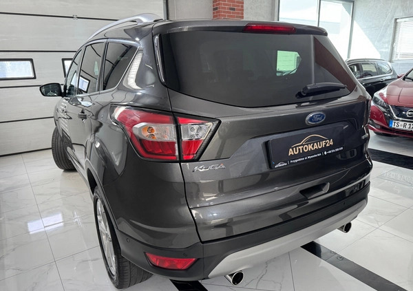 Ford Kuga cena 64500 przebieg: 149900, rok produkcji 2018 z Krzyż Wielkopolski małe 326